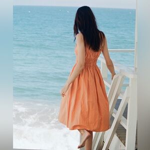 Ciao Lucia Gabriella Dress in Apricot